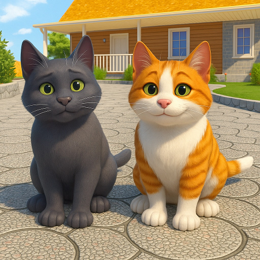 Cat Simulator 3D Game New Cat Virtual Pet Life Games