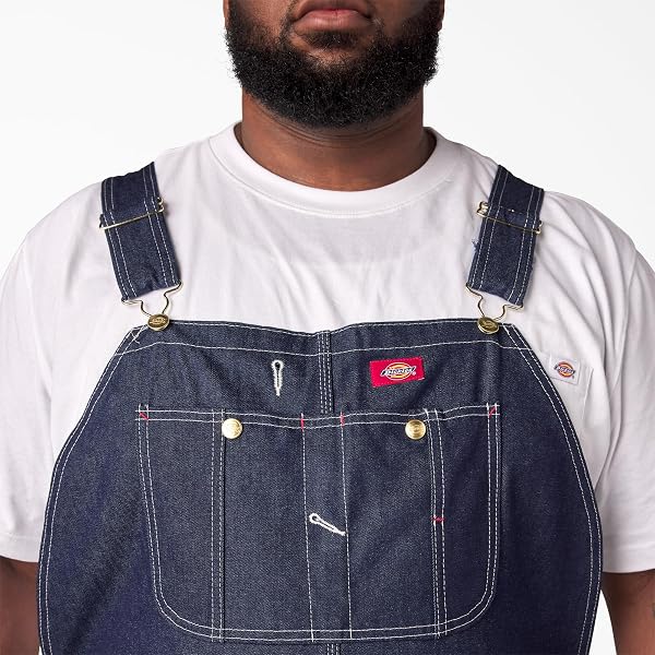 Dickies, Herren, Denim-Latzhosen-Overall, Indigo - 4