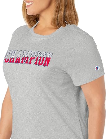 Champion Women'S Classic Tee, Block Script