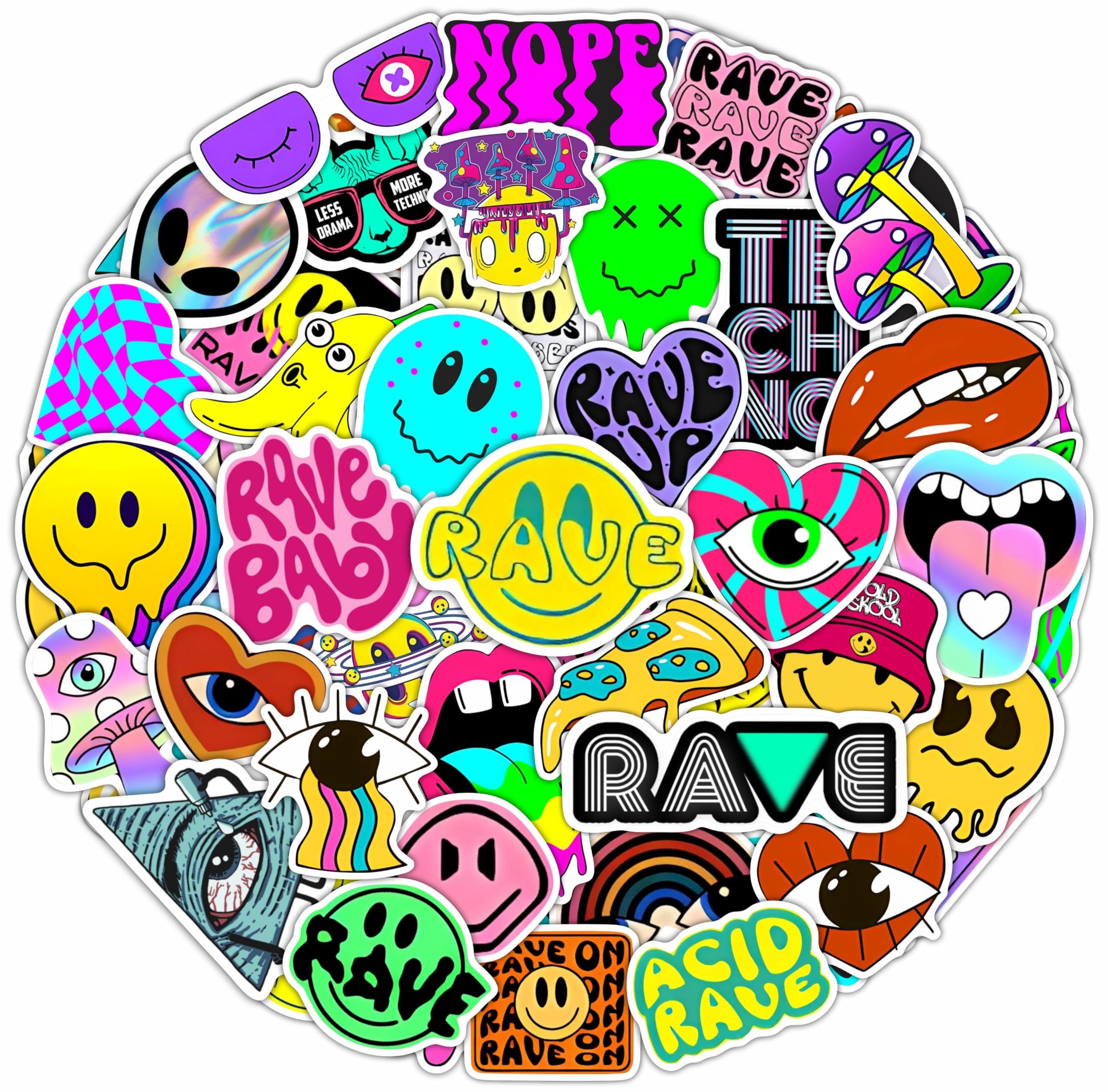 Rave Stickers