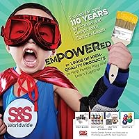 Vista 2 de S&S Worldwide Juego de croquet recreativo para 4 jugadores