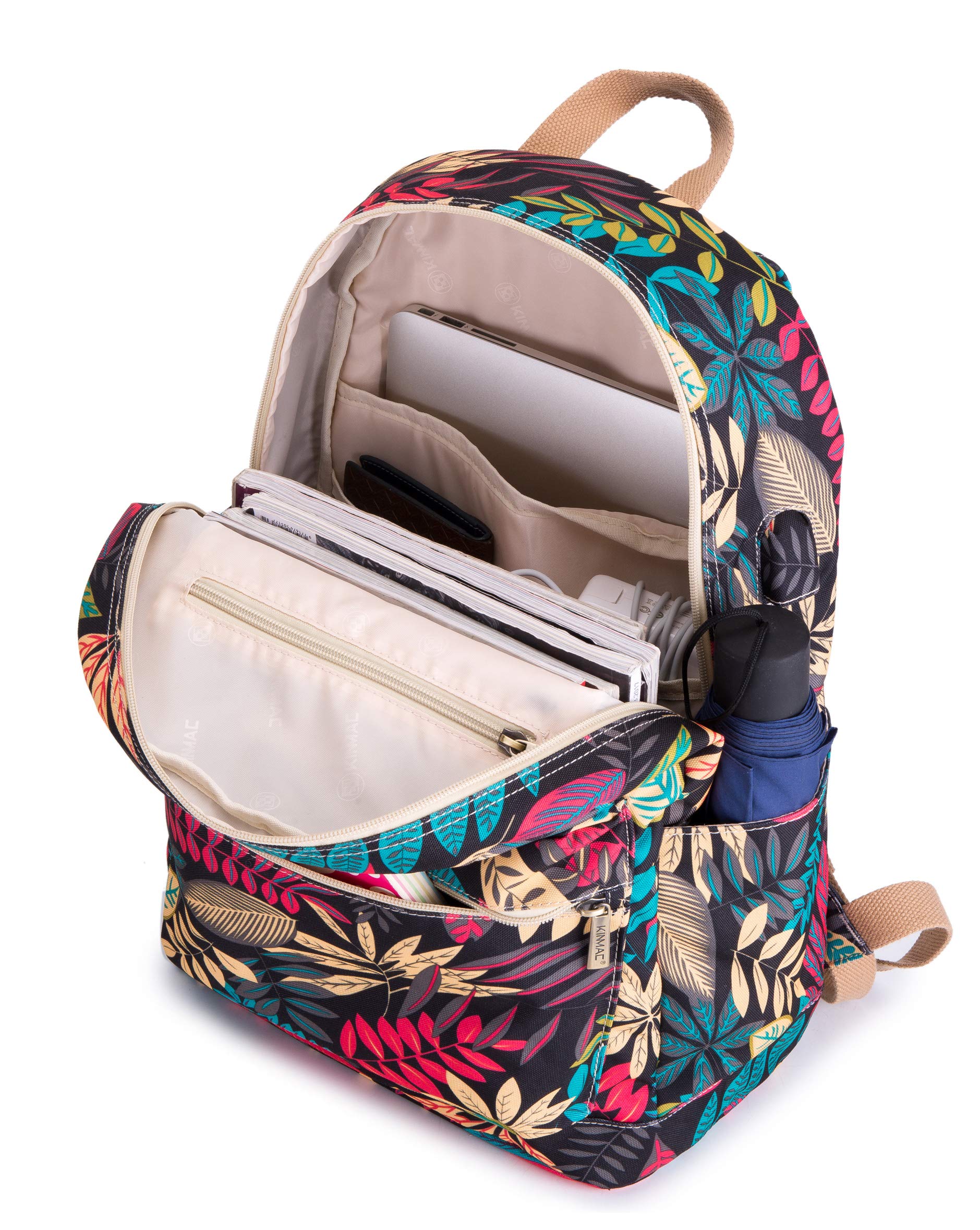 backpack laptop cushion Kinmac Travel Outdoor with Massage Straps For 13 inch 14 inch and 15 inch Laptop (Black Mape) COACH ADDISON SPECTATOR BLACK The curved shape of species:Giant Trevally Style:Style 3