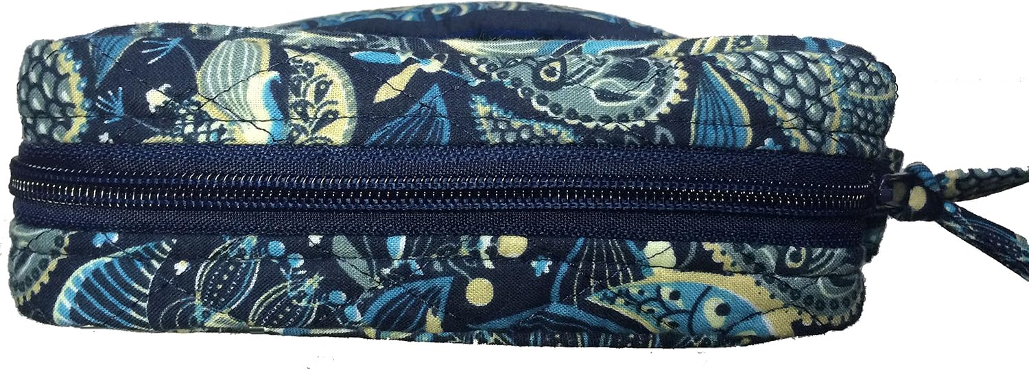 DIWI Quilted Bible Cover Extra Large Sizes 11.25 X 8.25 X 2.75 Inches Good Book Case (XL, C1 Royal Blue)