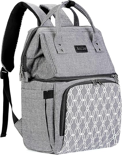 backpack with insulated lunch compartment