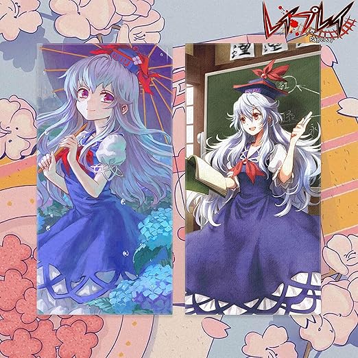 Amazon Co Jp レイプレイ 東方project 東方プロジェクト 上白沢 慧音 かみしらさわ けいね 両面 タオル バスタオル アニメ萌えグッズ タオルプレゼント フェイスタオル スポーツタオル 家庭用 約100cmx50cm ホビー