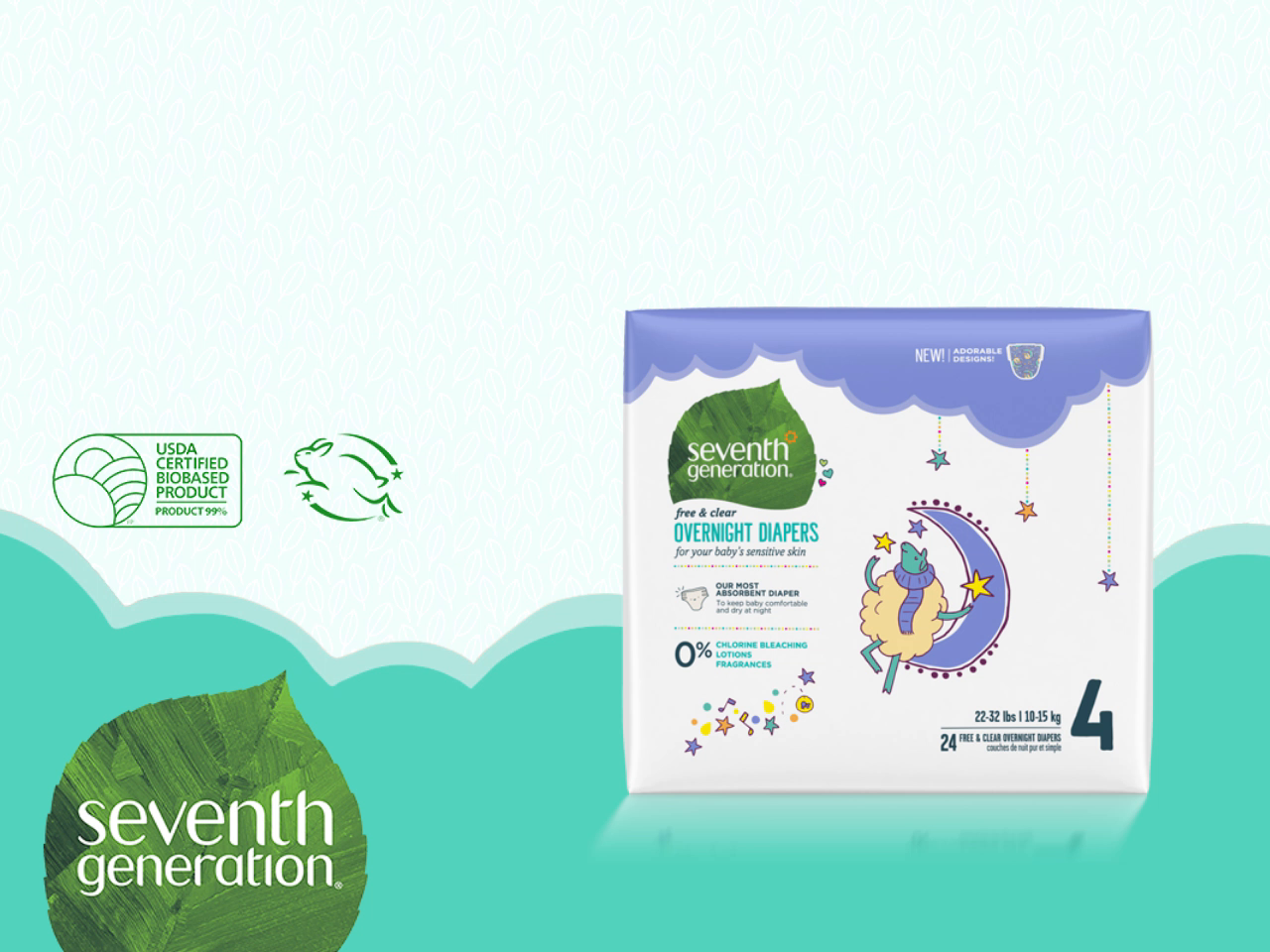7th generation overnight diapers
