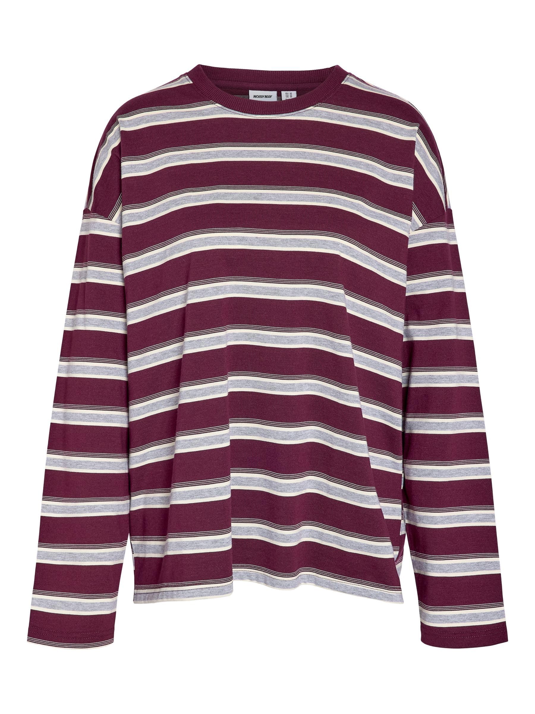 Noisy May Damen Nmember L/S Stripe Sweat Noos Nmember L/S Stripe Sweat Noos (1er Pack)