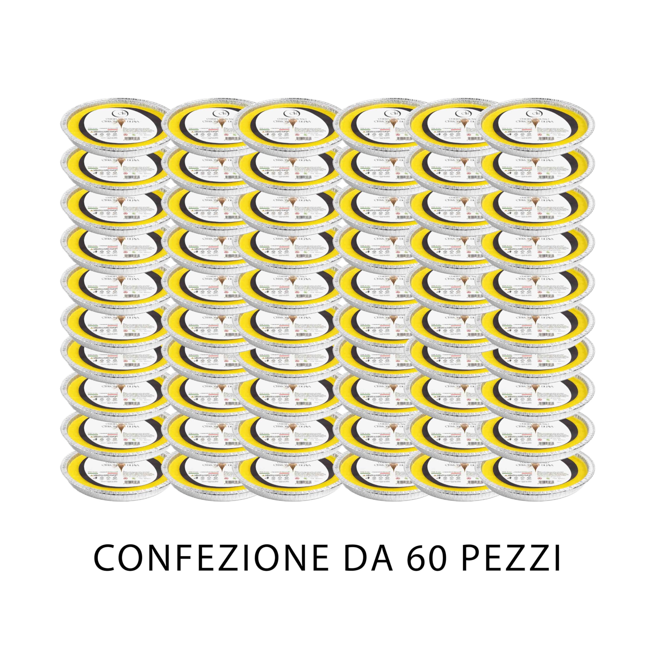 Cereria Del Rosso – candela alla citronella -fiaccola in alluminio antizanzare da 14 cm- set 60 pezzi- antivento – made in italy – durata 5 ore.