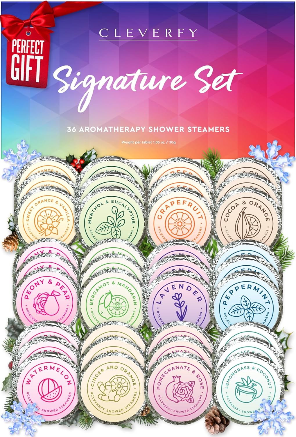 Cleverfy Shower Steamers Aromatherapy