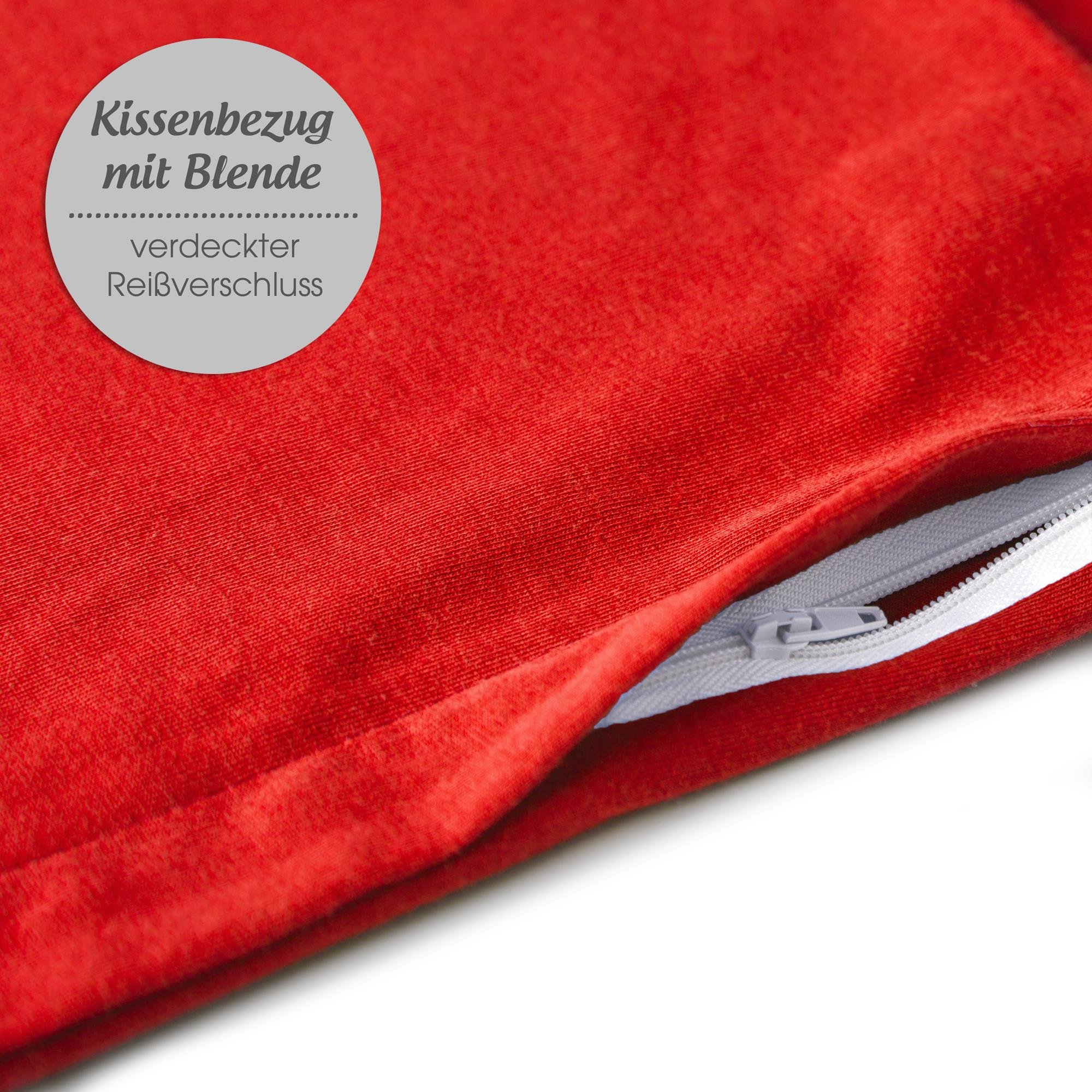 Bestlivings Cuscino per chi dorme sul fianco, 40 x 145 cm (imbottitura 850 g), di alta qualità, con rivestimento rimovibile, per chi dorme sul fianco
