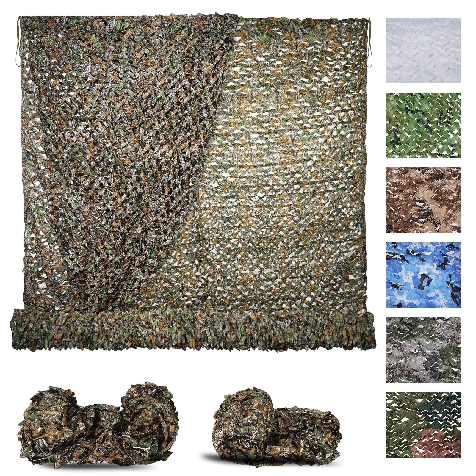 Buy Sposuit Camo Net Camoue Netting 10 x 10ft, 10 x 20ft, 13 x 20ft
