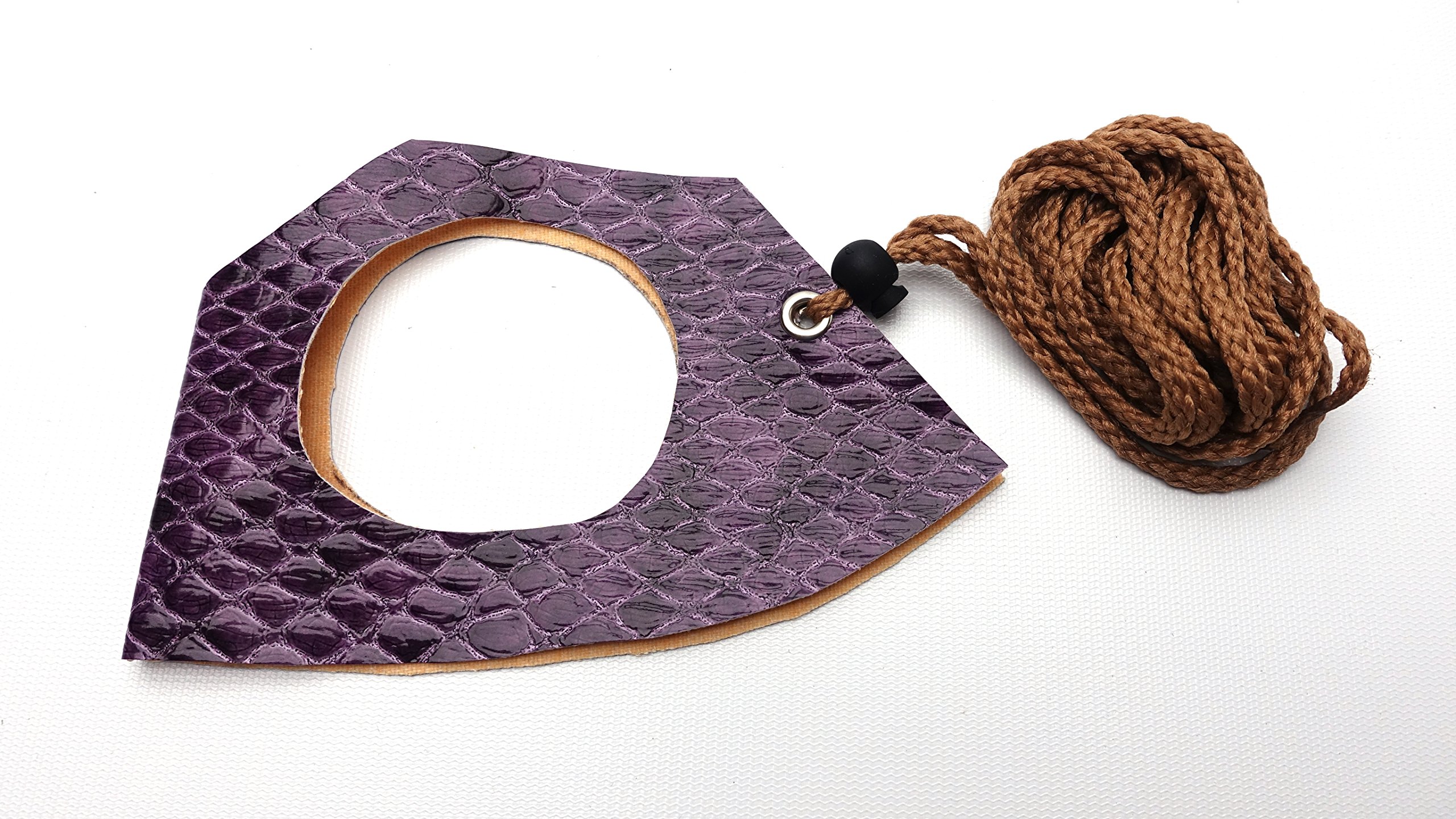 Ogle Lizard Leash, Limited Edition Purple Scales for LARGE LIZARDS (Giant-Plus size)