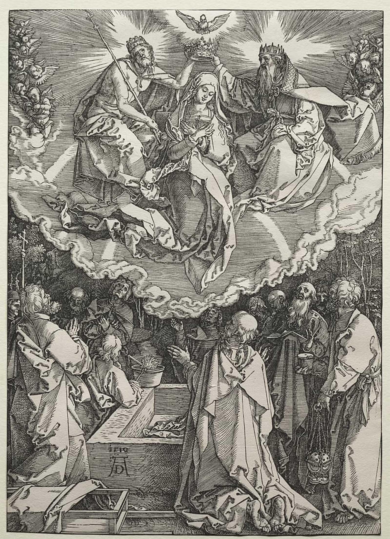 Tableaux l'Assomption et le Couronnement de la Vierge Albrecht Dürer