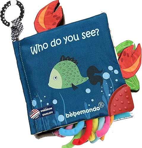 Libros para bebés de 0 a 6 meses, libros suaves de sensación táctil para bebés de 0-3-6-12-18 meses, juguetes para bebés de 6 a 12 meses, juguetes