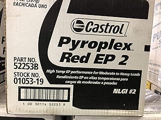 Pyroplex Red EP 2 Carton (10/14 Ounce Tubes)