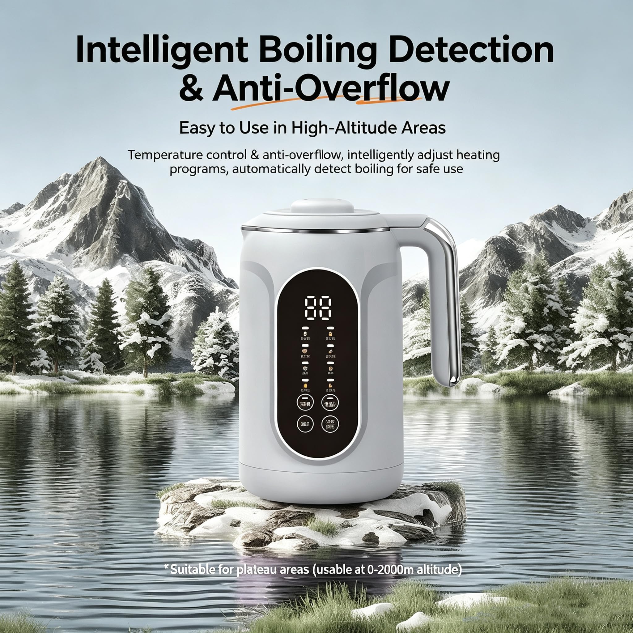 Macchina automatica per il latte vegetale 800 W, 1200 Ml