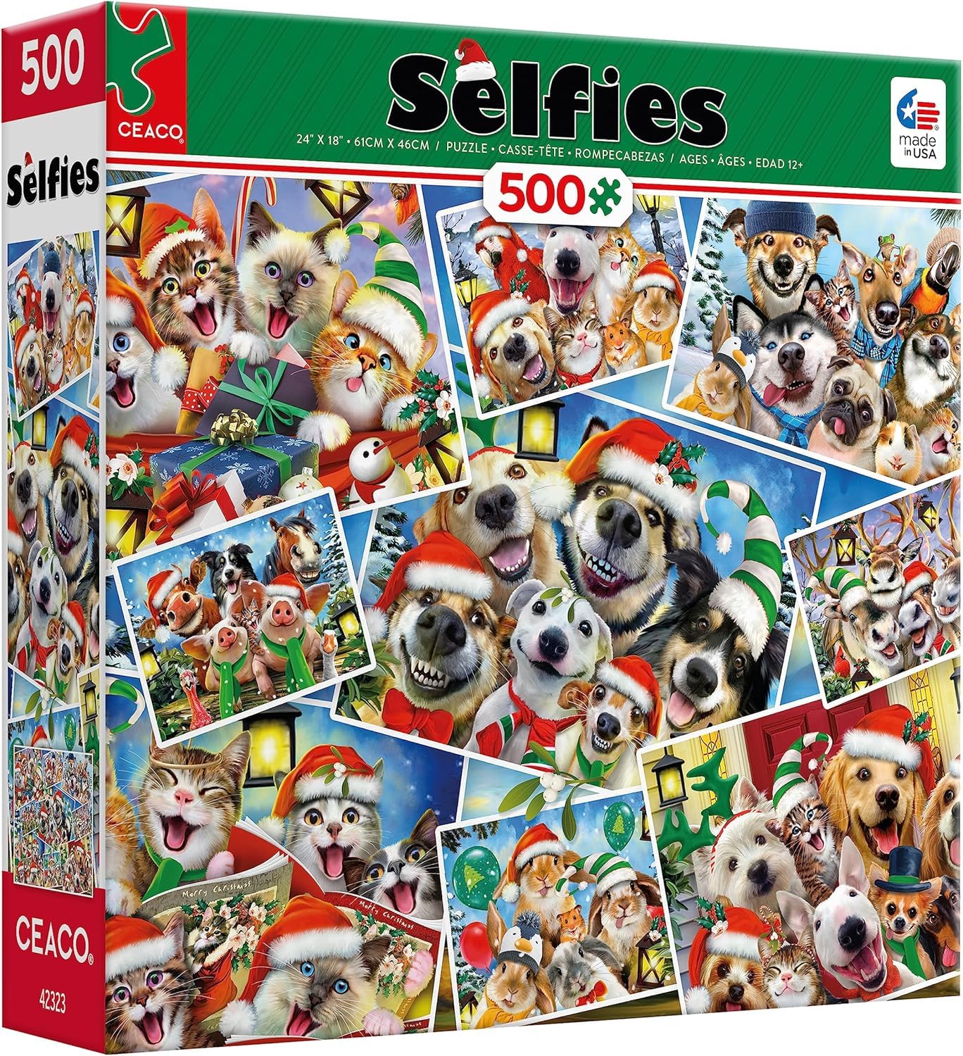 Amazon.com: All The Dogs and Cats Selfie (Howard Robinson) : Toys