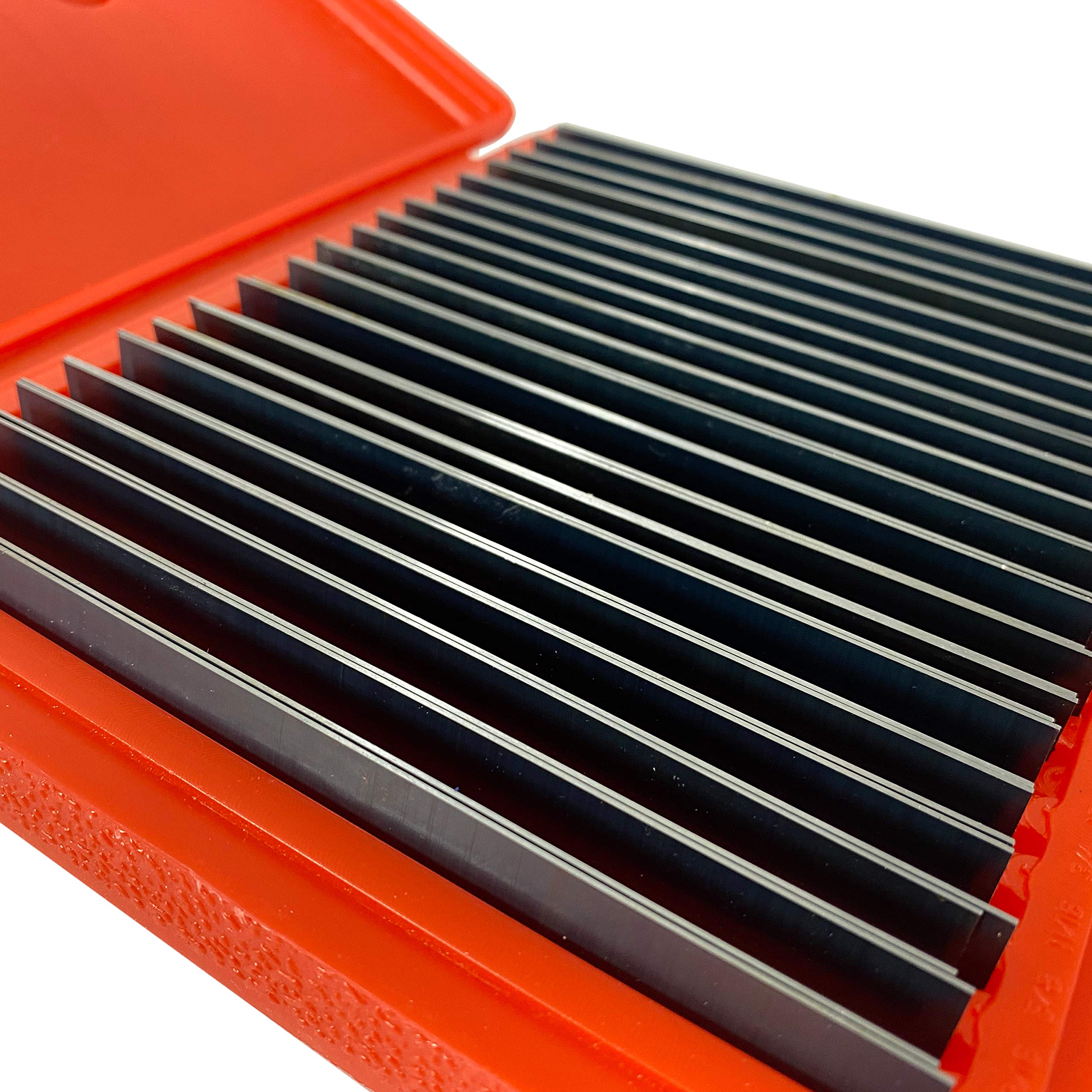 20-Pair Steel Precision Parallel Set - 6" Long, .0002" Accuracy, 1/2" To 1-11/16" Thickness, For Machinists