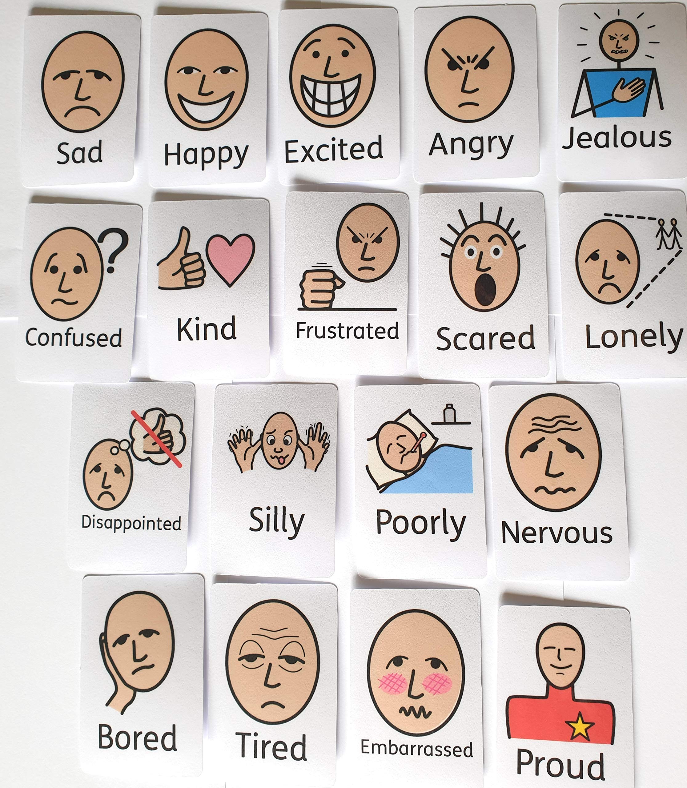 Buy Learning Fun Resources Emotion Flashcards Autism, special needs