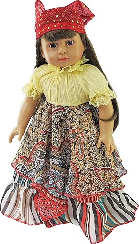 American Fashion World Esmeralda - Vestido gitano