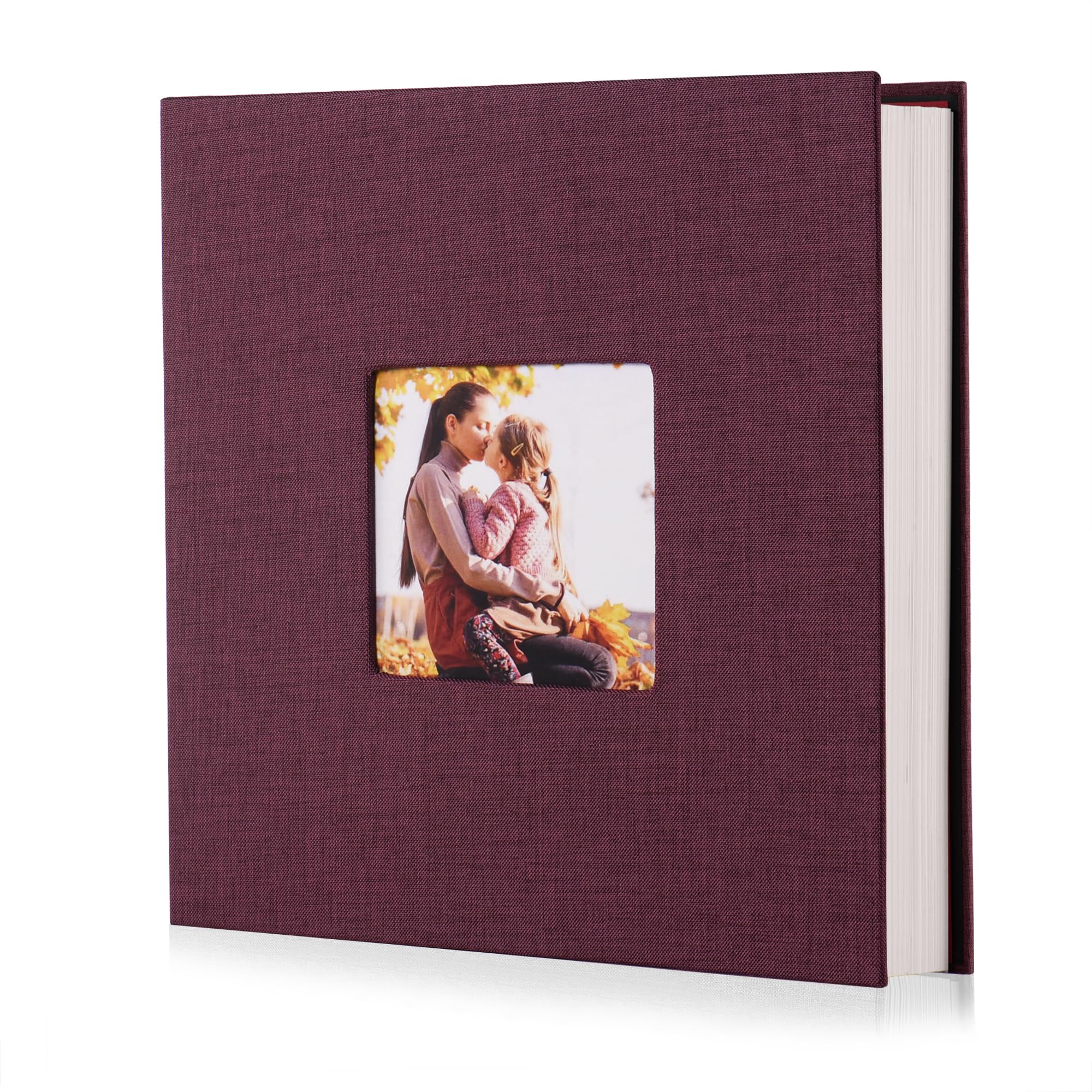 Album photo autocollant lin pour raconter votre histoire de mariage