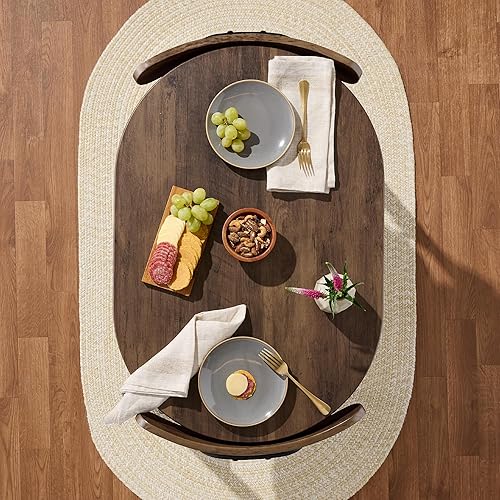 Miniatura 3 de Best Choice Products Juego de mesa de comedor ovalada moderna de 3 piezas, comedor de cocina pequeño con 2 sillas, marco de metal, respaldos curvos,