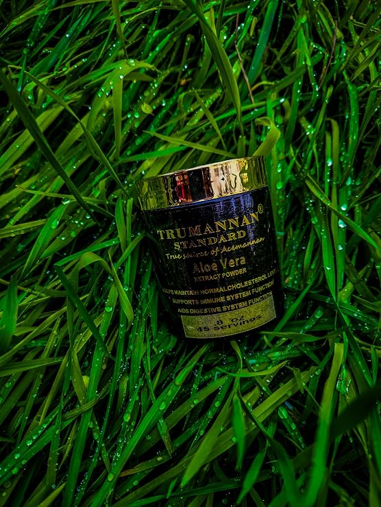 Standard Aloe Vera Extract Powder Over 30 Percent Acemannan Natural Non GMO 45 Day Supply