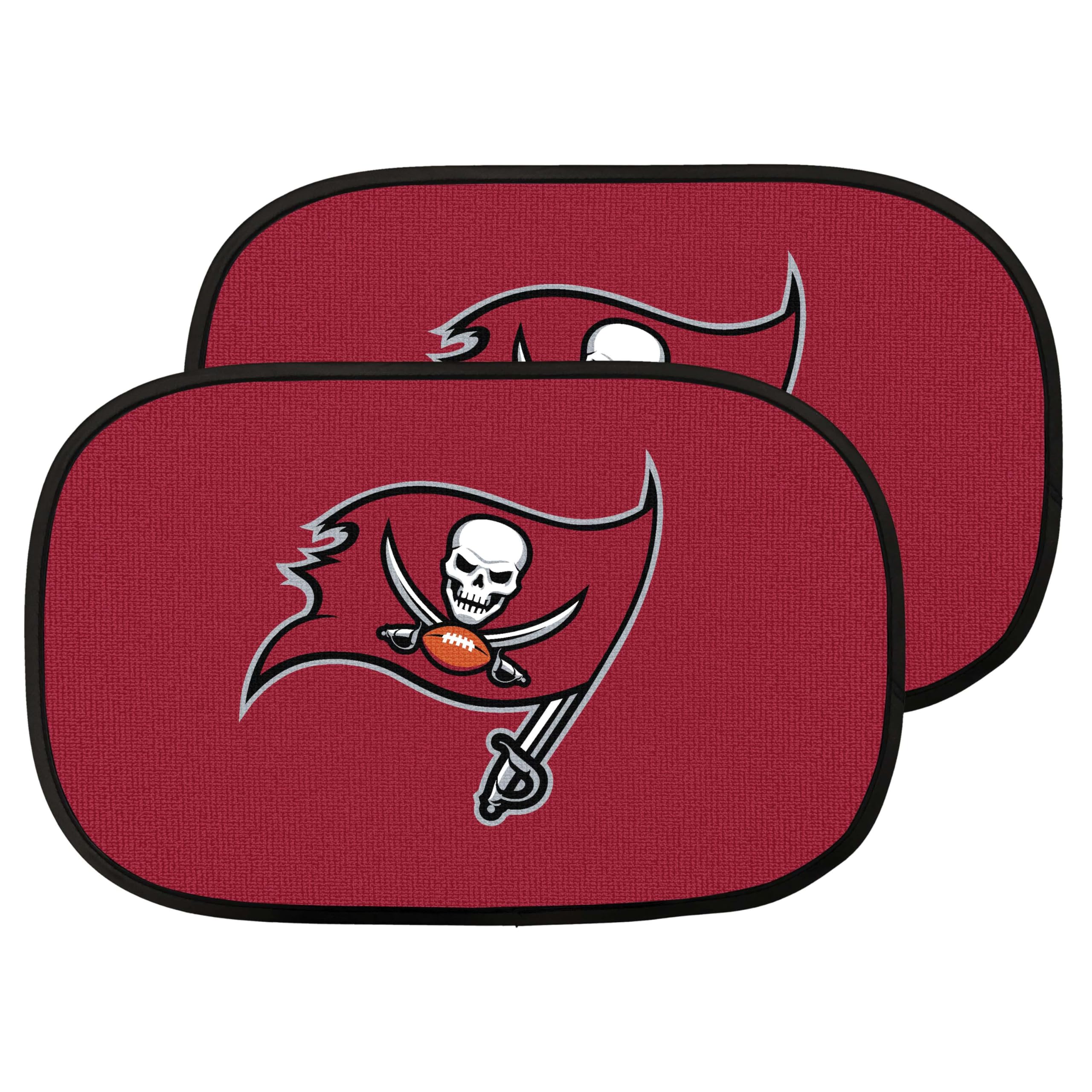 NFL Tampa Bay Buccaneers Side Window Auto Shade 2 Pack