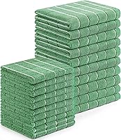 Vista 18 de Homaxy - Juego de paños de cocina y paños de vajilla de microfibra, 12 unidades, toallas de mano suaves y absorbentes a granel, trapos de 28 x 16