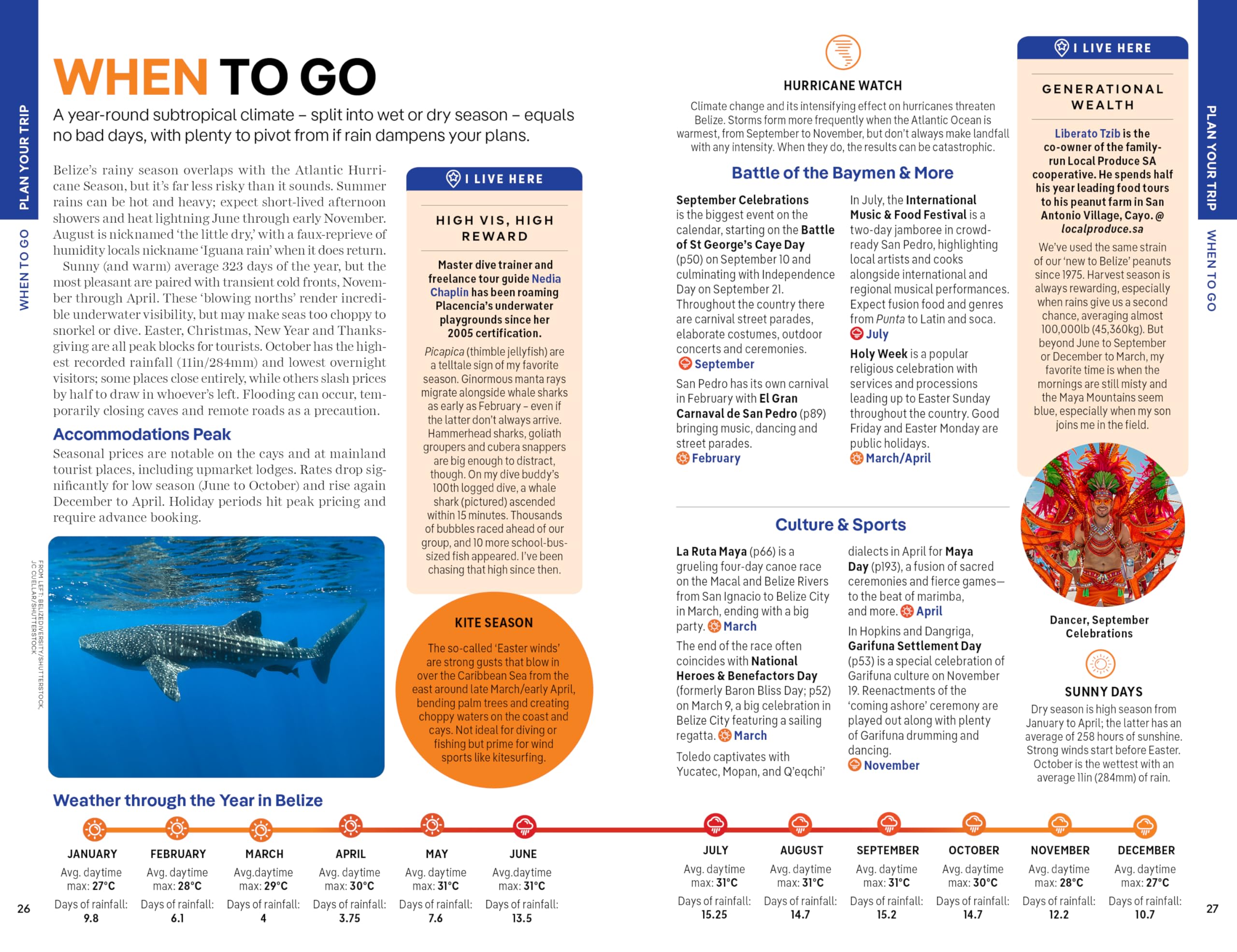 Lonely Planet Belize: Plan the Trip of a Lifetime | Detailed Itineraries & Maps | Insider Tips | Covers Belize District, Northern Cays, Northern Belize and more