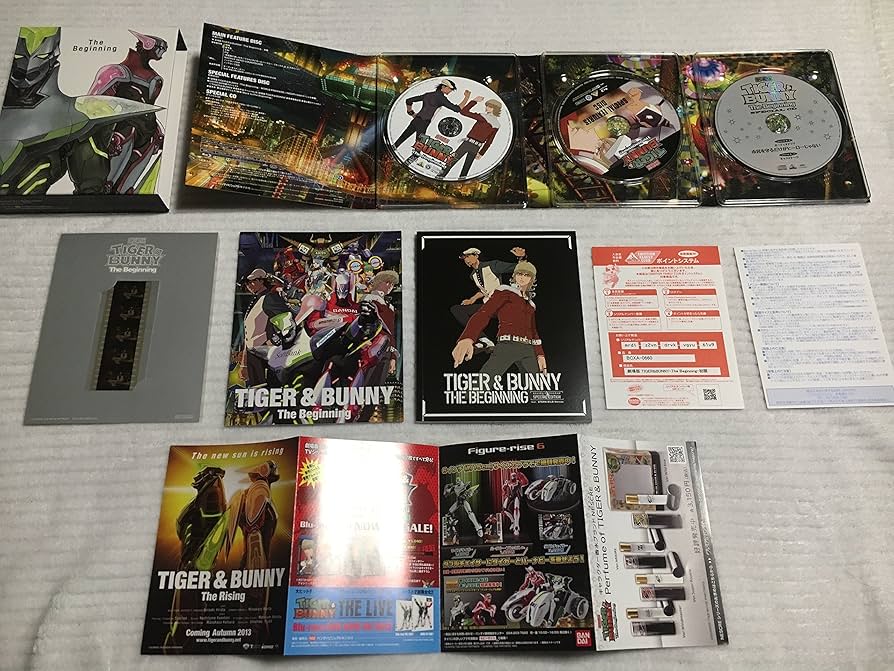 TIGER&BUNNY 初回限定版 Blu-ray Amazon.co.jp: TIGER&BUNNY(タイガー&バニー) 1 (初回限定版