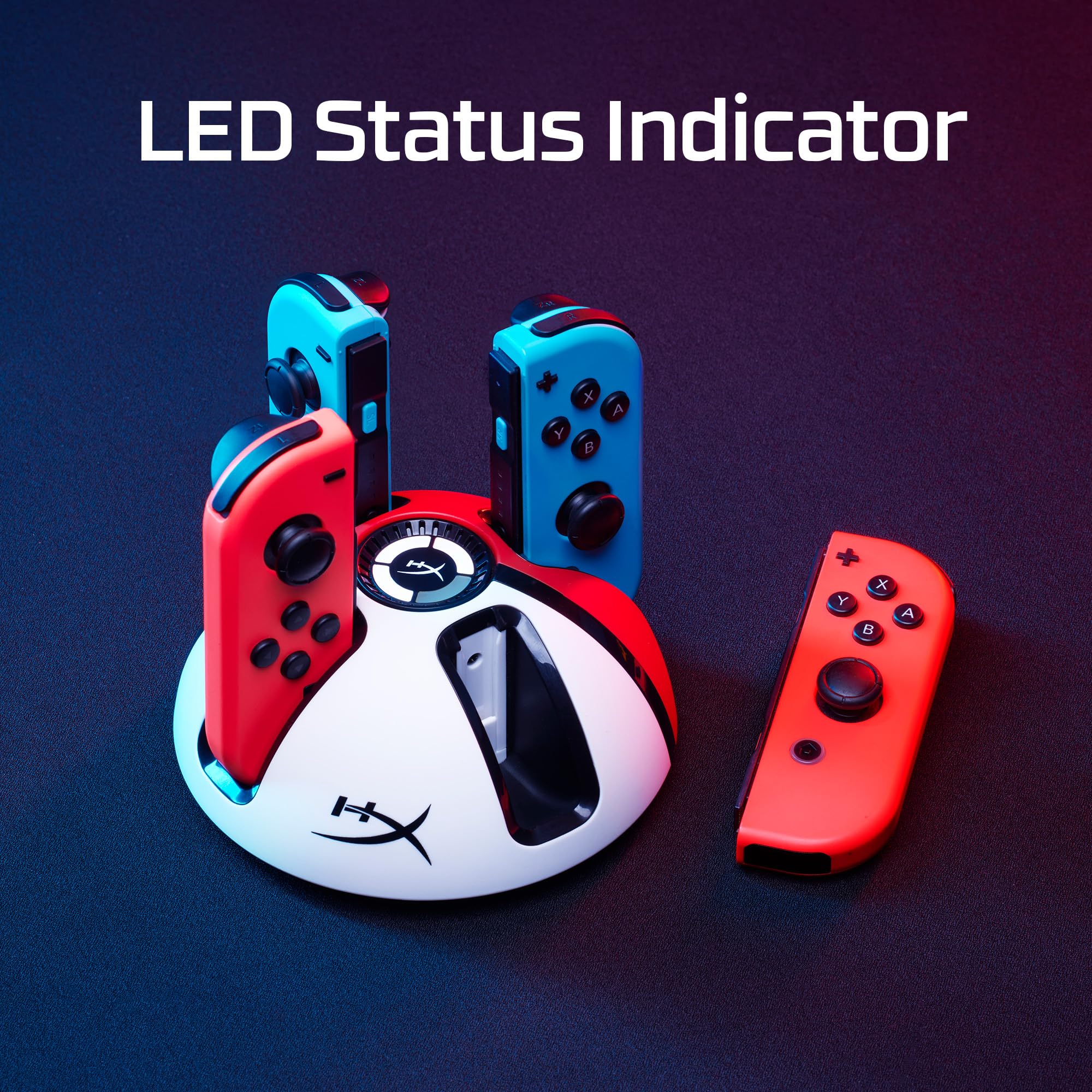 Amazon.com: HyperX ChargePlay Quad 2 Joy-Con Charging Station for