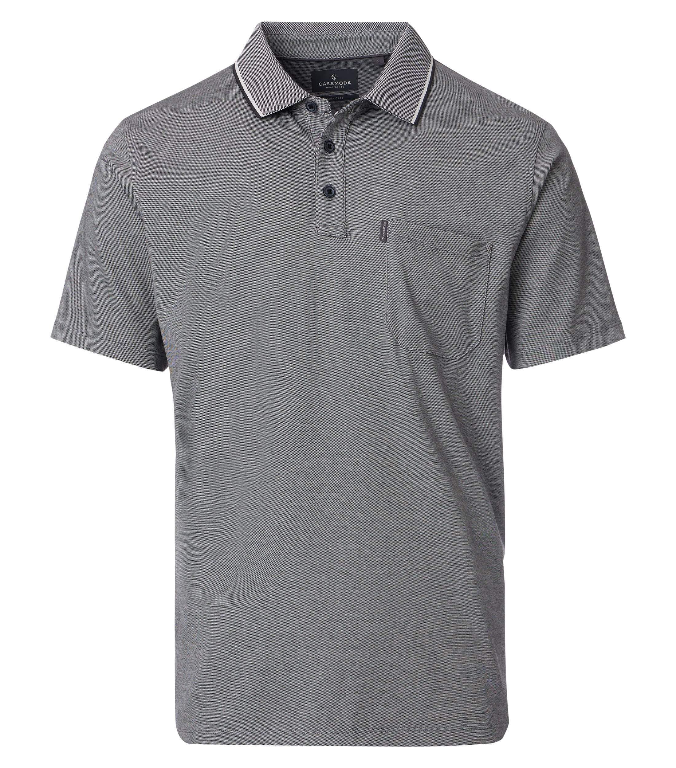 CASAMODA Polo Shirt Dark Dark Grey Grey size XL
