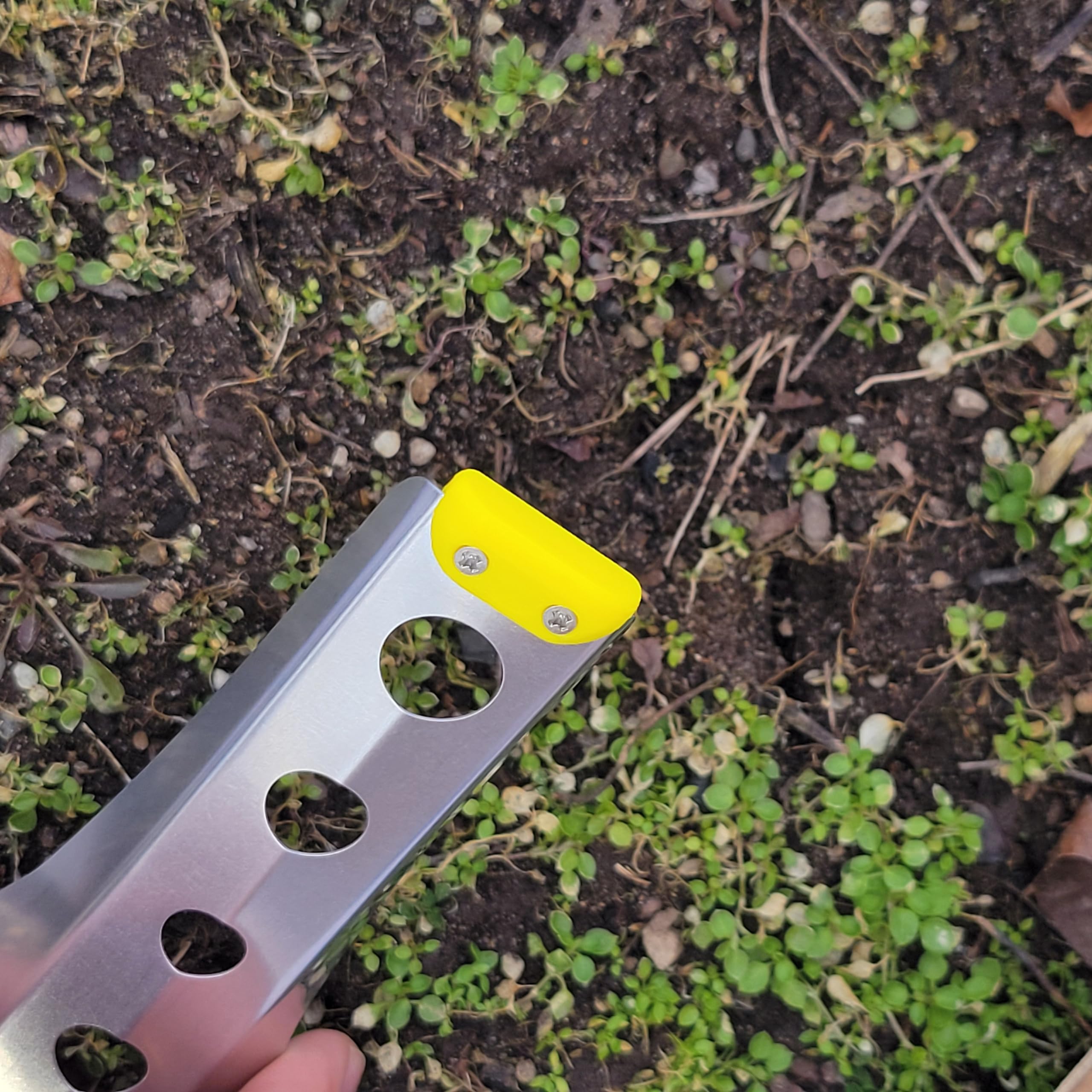 BoglerCo Ultralight Backpacking Trowel, 0.48 oz (13.5g) (Yellow) - Image 3