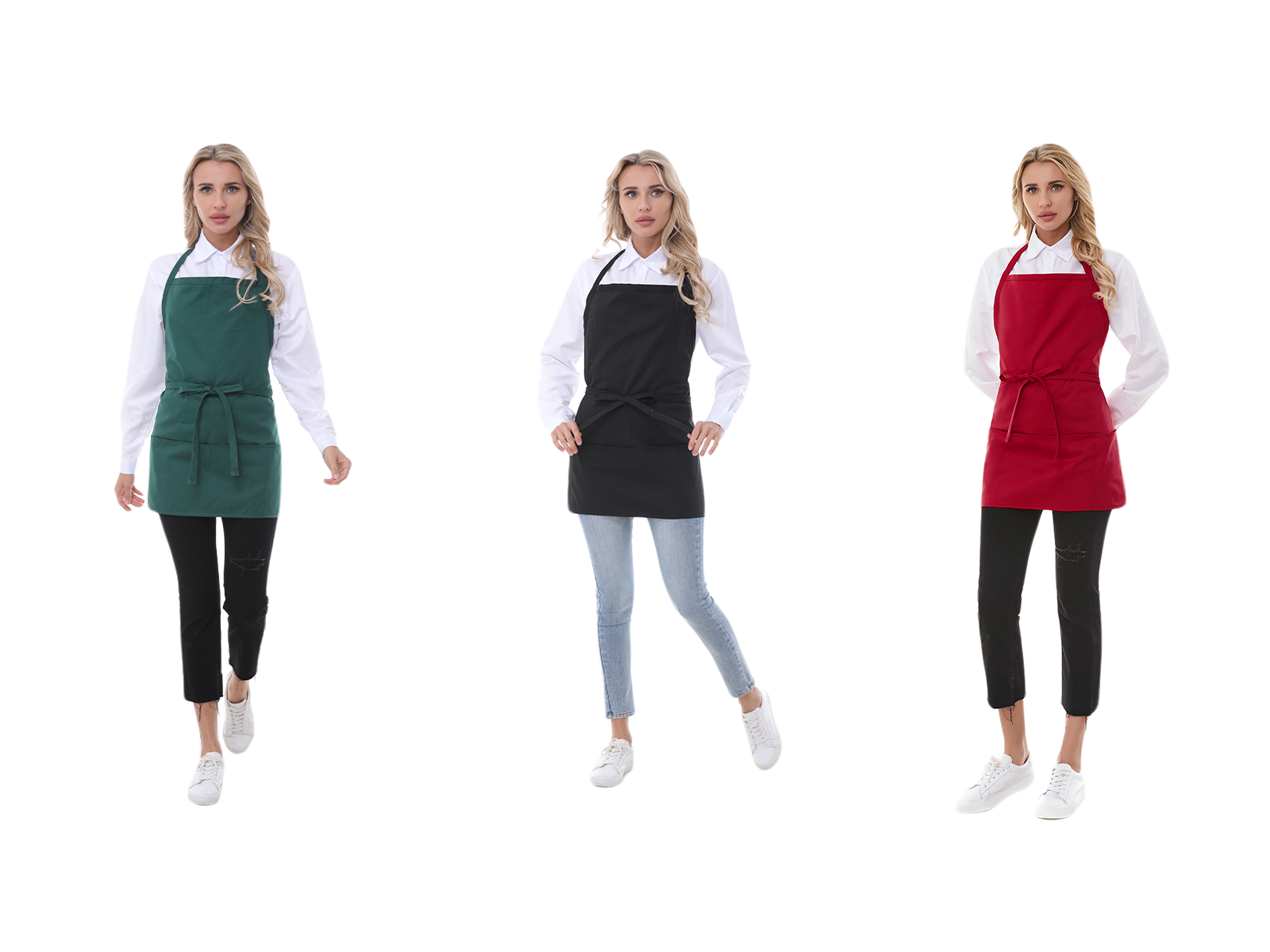 Amazon.com: Syzornk Chef Aprons for Women Men with 3 Large Pockets