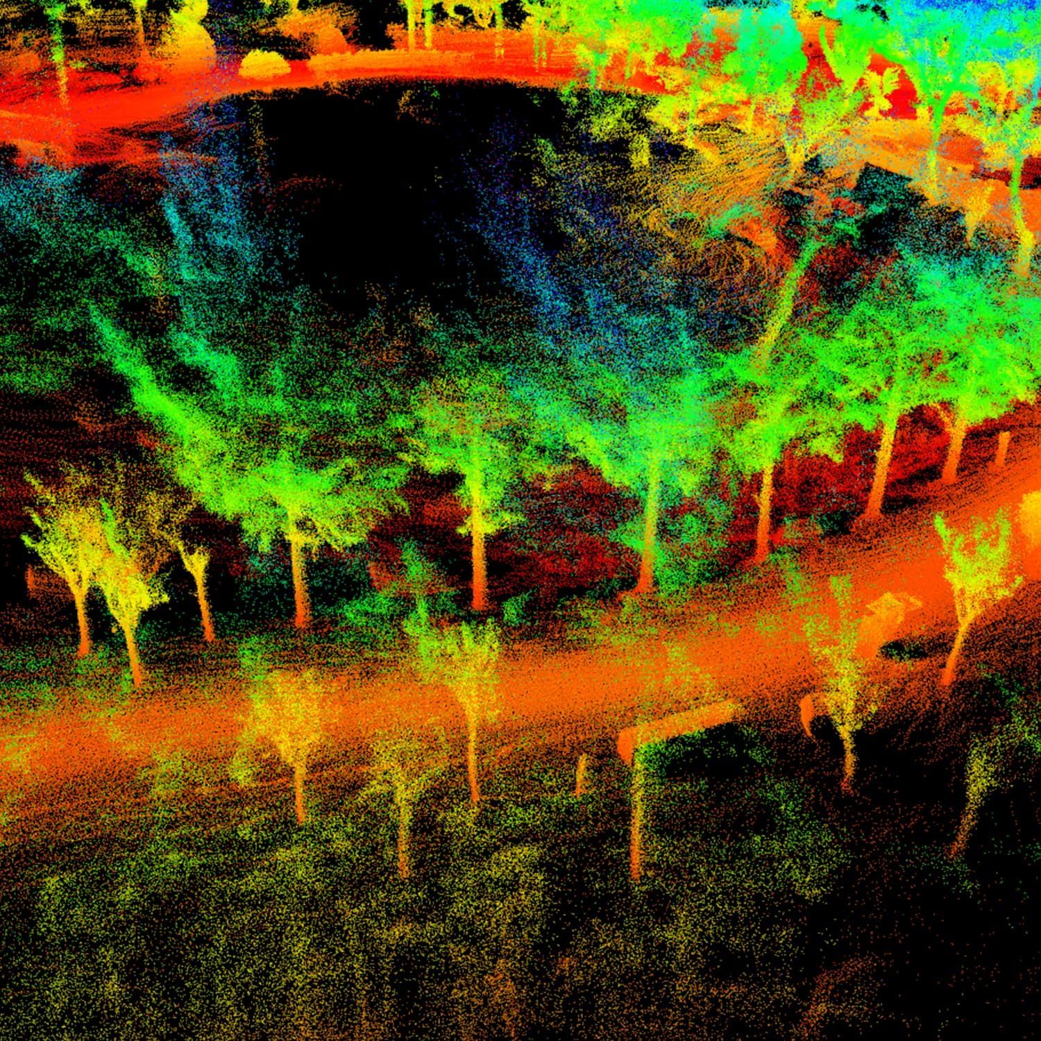4D LiDAR L2 Radar láser 3D Navegación Obstáculos Evitación Slam Ultra Gran Angular 360 grados de profundidad