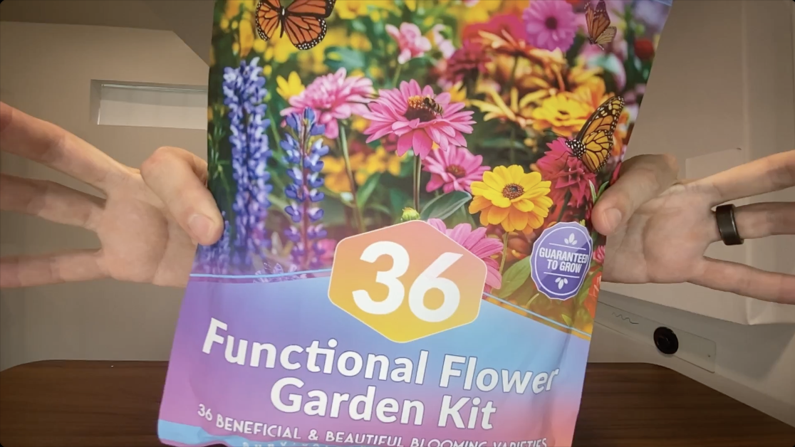 BEST Flower Seeds? | Survival Garden 36 Pack Seed Starter Kit