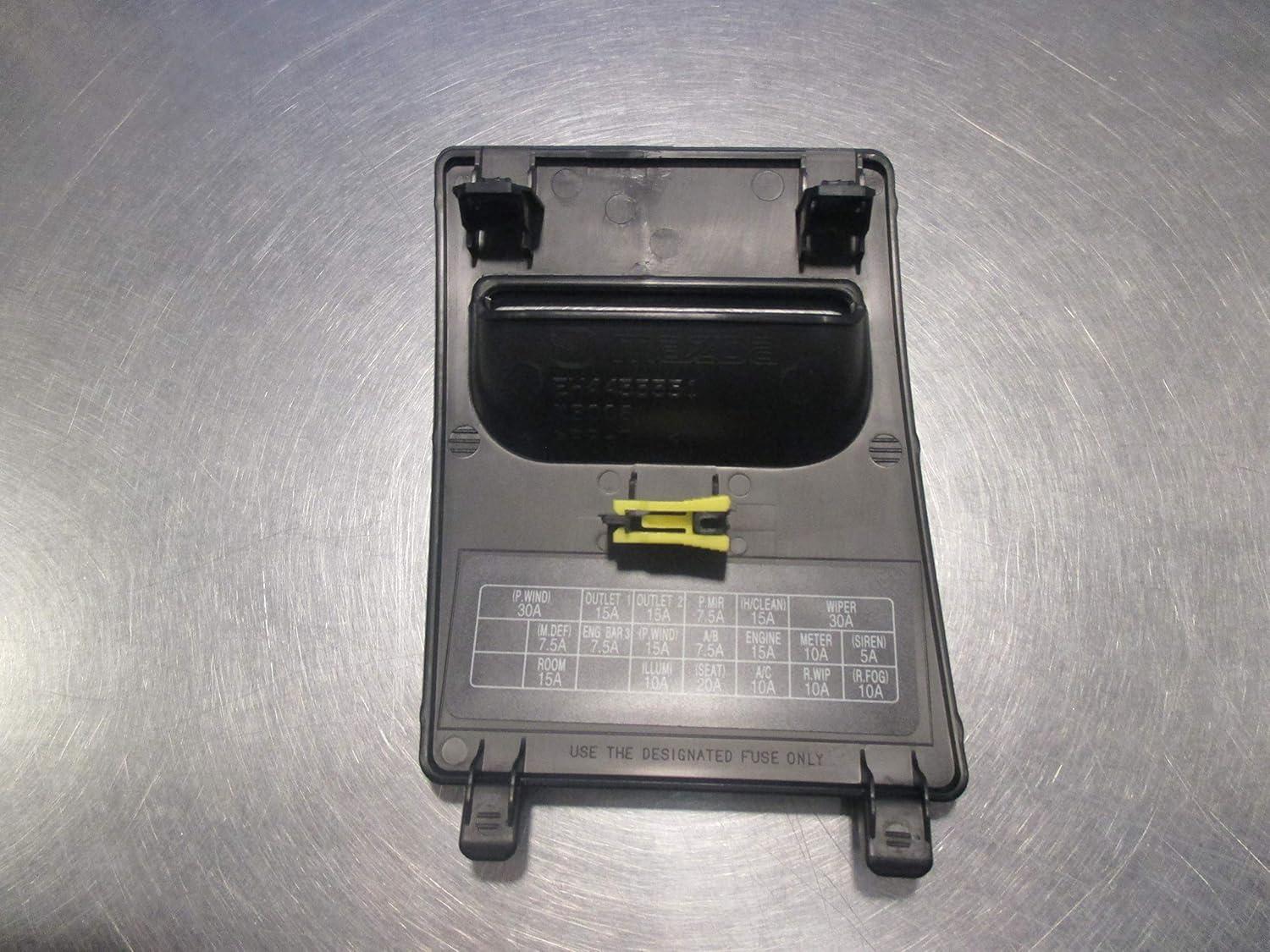 2007-2012 Mazda CX-7 Black Fuse Box Door Cover Cap OEM EG21-55-550-02 : Automotive
