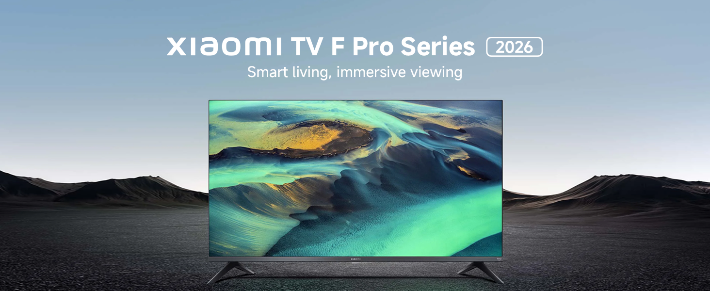 XIAOMI TV F Pro 50 127 cm(50 Pouces) 4K UHD QLED Smart TV Fire TV Contrôle Vocal Alexa HDR10 Game Boost Mode MEMC 2Go 32Go