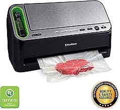 Foodsaver V4400 2-in-1 Vacuum Sealer Machine with Automatic Bag Detection and Starter Kit | Safety Certified | Black & Silver - coolthings.us