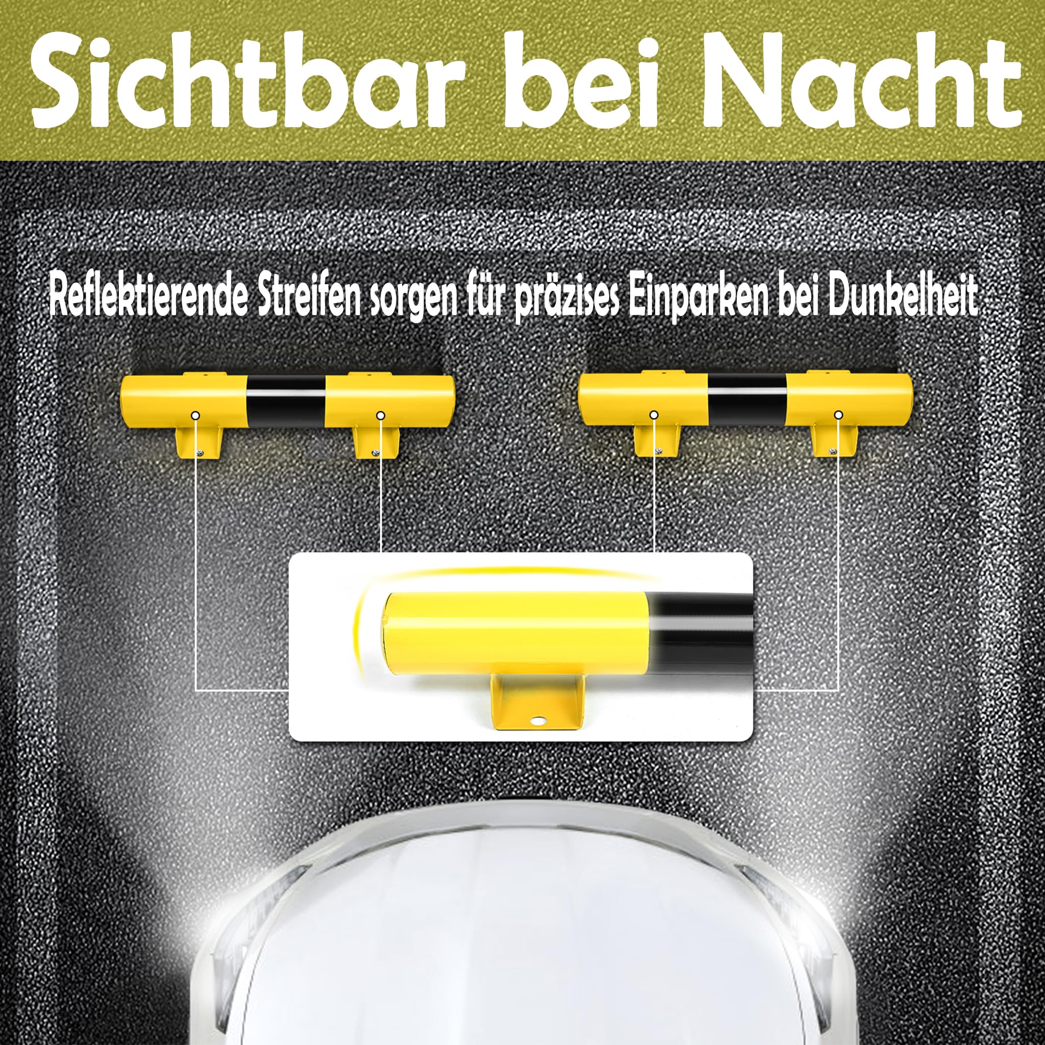 Sabot De Roue Griffe De Roue De Stationnement - Antivol Universel