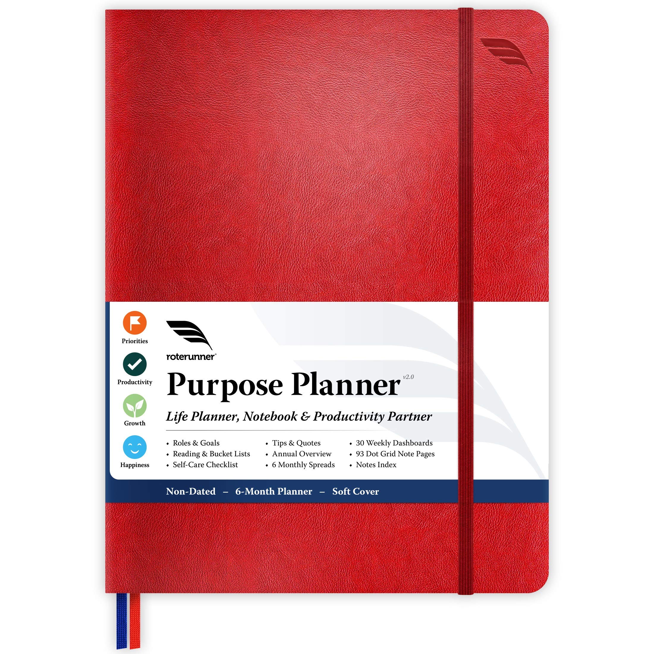 Buy Purpose Planner Undated Monthly Weekly Daily Productivity Journal