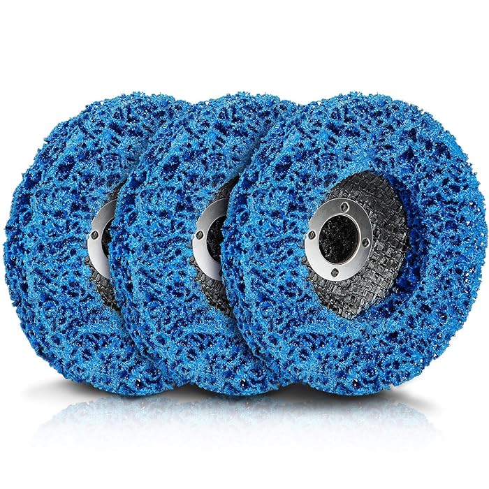 Buy Paint Stripping Disc Wheel 3 Pieces Rust Stripper Strip Discs for 4