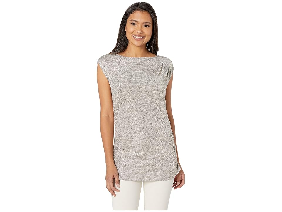 

Calvin Klein Sleeveless Top with Ruching (Gold) Women's Sleeveless