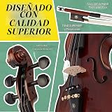 Mendini By Cecilio Juego de violín de 1/2 para principiantes, madera maciza negra, juego de violines acústicos flameados con estuche, afinador, soporte para hombros, arco, colofonia, puente y cuerdas