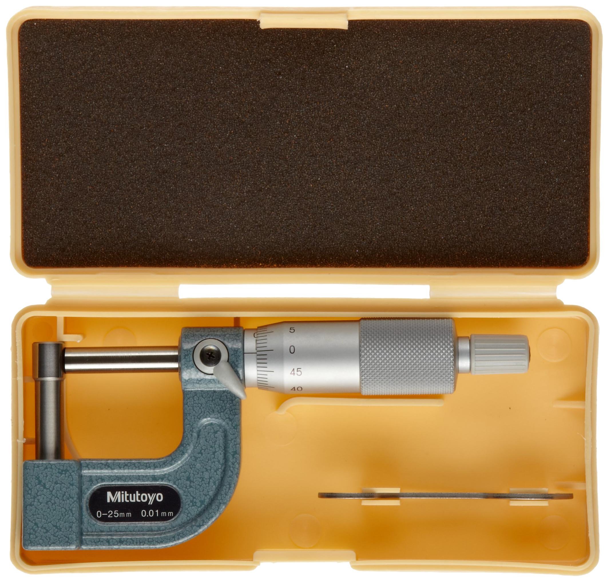みとー Mitutoyo 115-302 Tube Micrometer, Cylindrical Anvil, Ratchet Stop