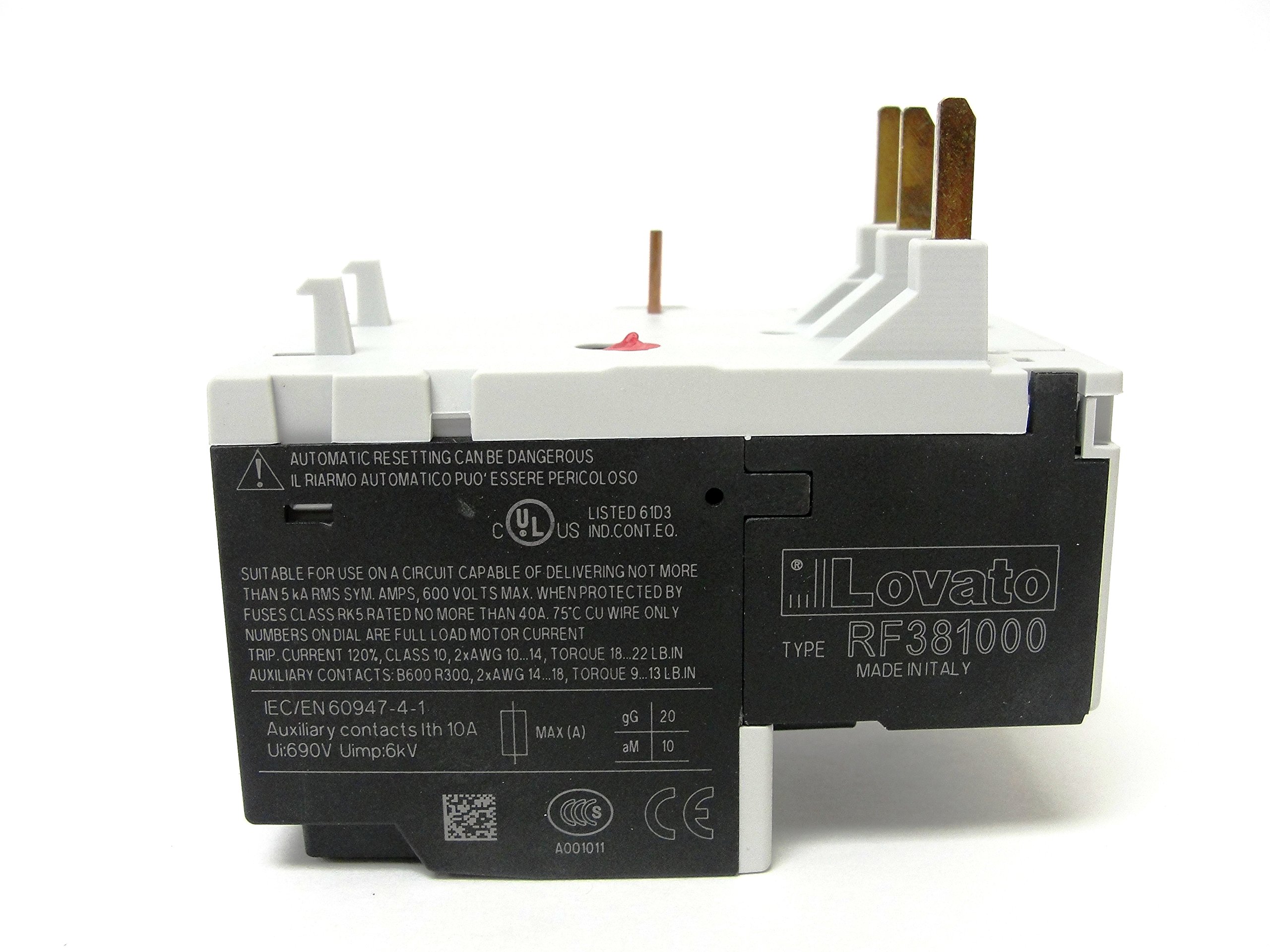 RELE' TERMICO 6.3-10A RF381000