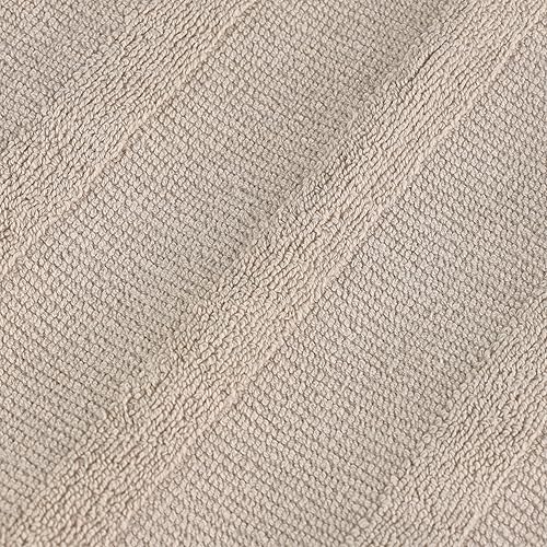 Vista 112 de Superior Roma Cotton - Juego de toallas surtidas de 6 piezas, altamente absorbentes, acanaladas, de secado rápido, para ducha, artículos básicos