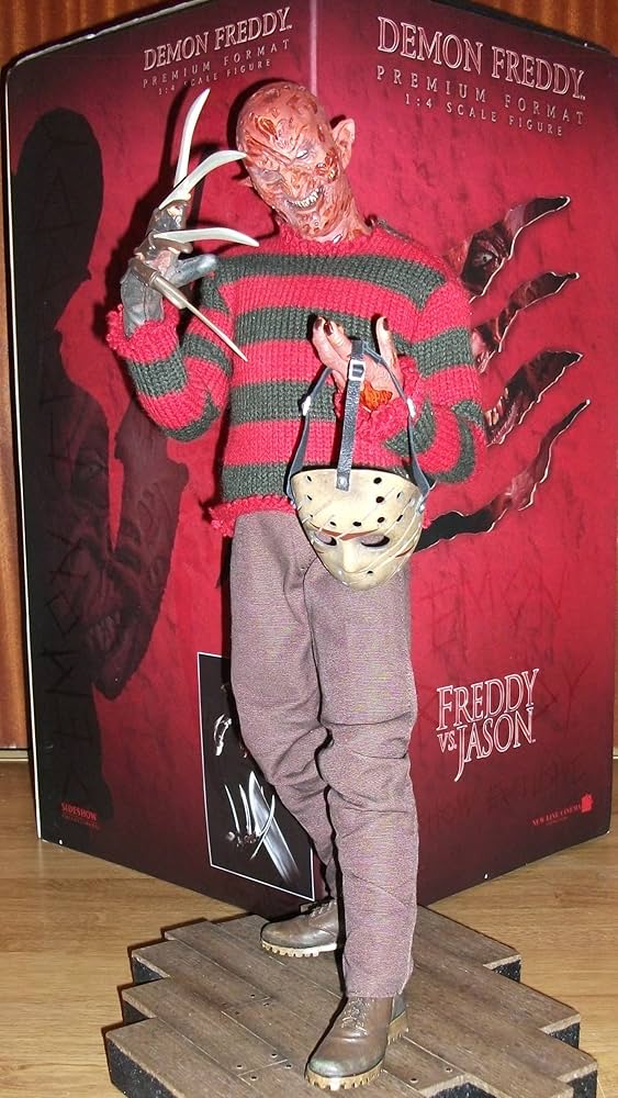 Freddy vs Jason 1/4 Scale Figure: Demon Freddy : Amazon.sg: Toys