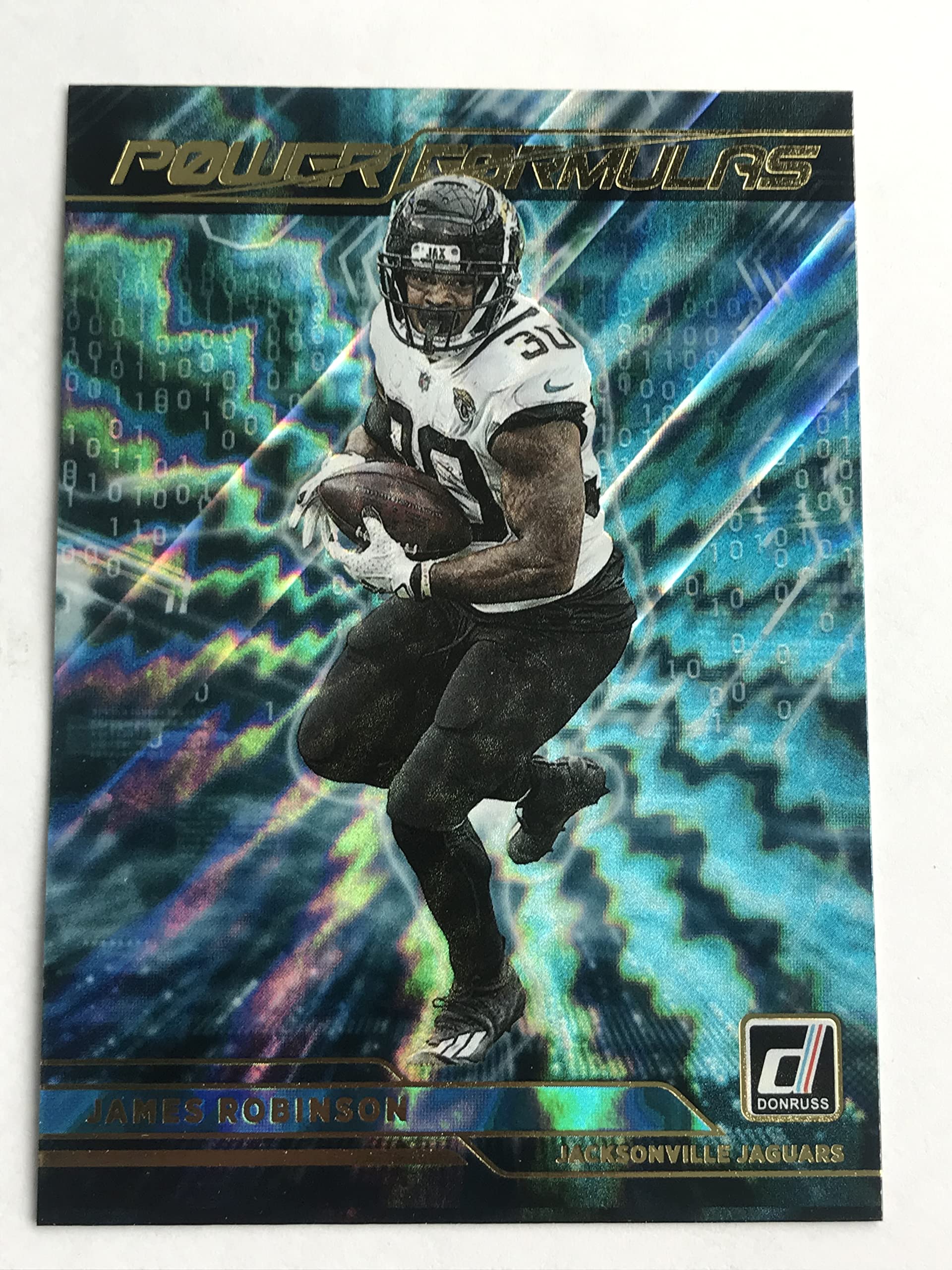 2021 Panini Donruss Power Formulas Football #PF20 James Robinson NM/M (Near Mint/Mint)